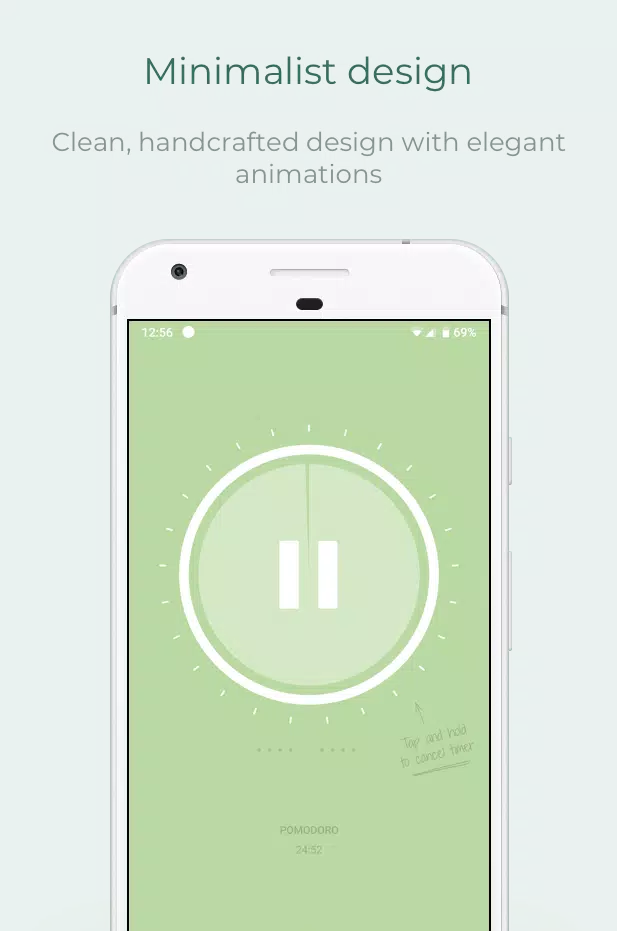 Schermata Pomodoro Timer 2