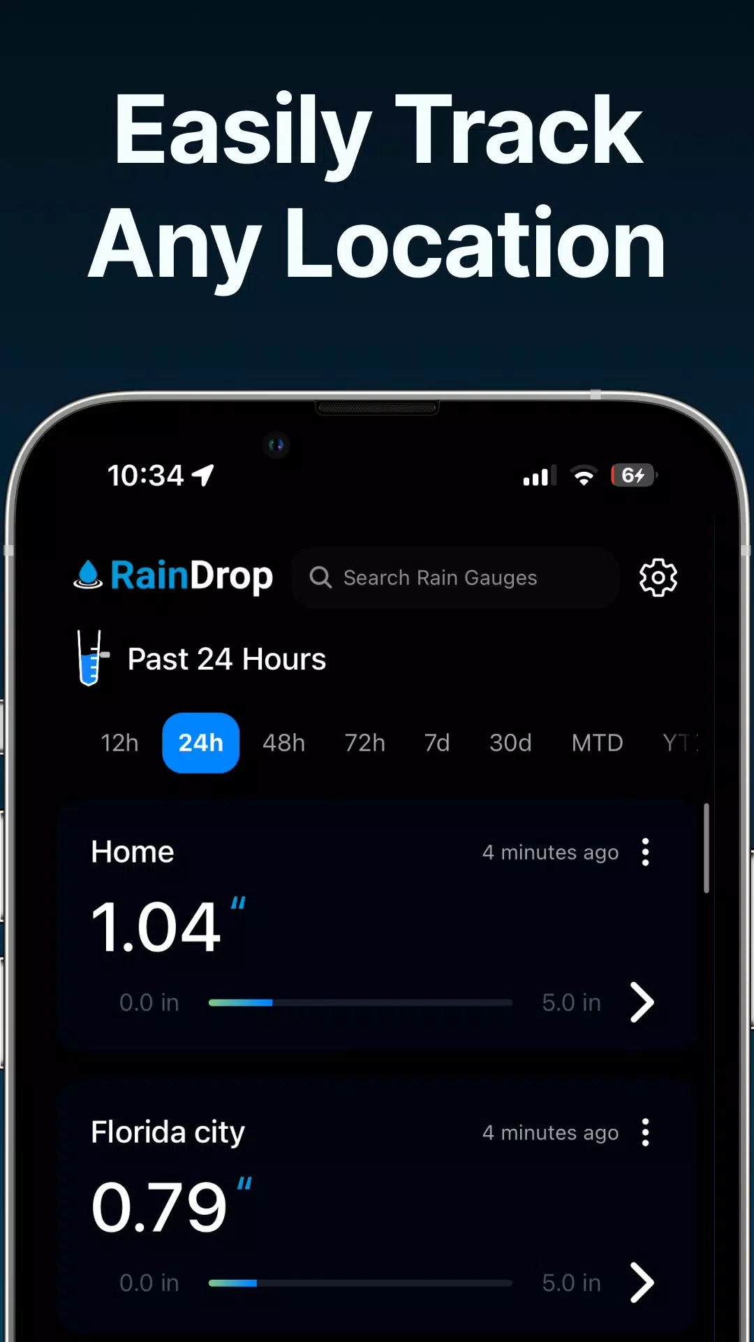RainDrop ဖန်သားပြင်ဓာတ်ပုံ 2
