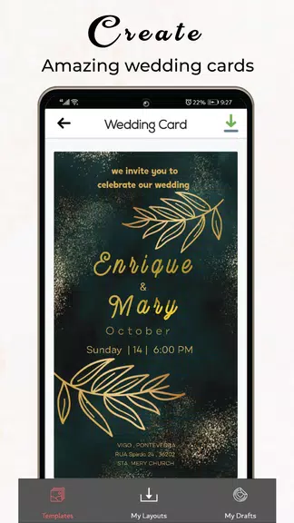 Invitation Card Maker & Ecards應用截圖第3張