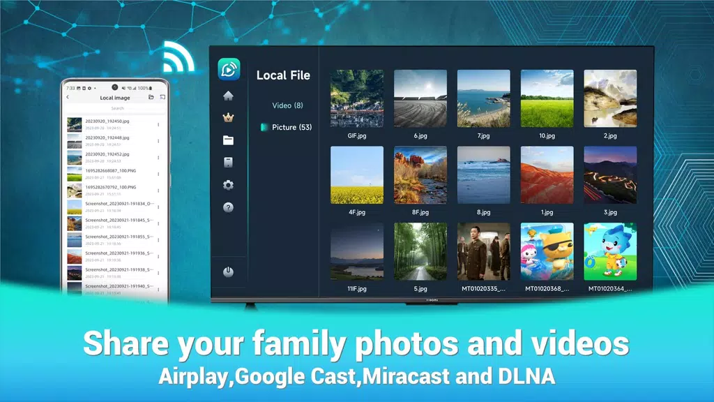 Mirrcast TV Receiver - Cast應用截圖第1張