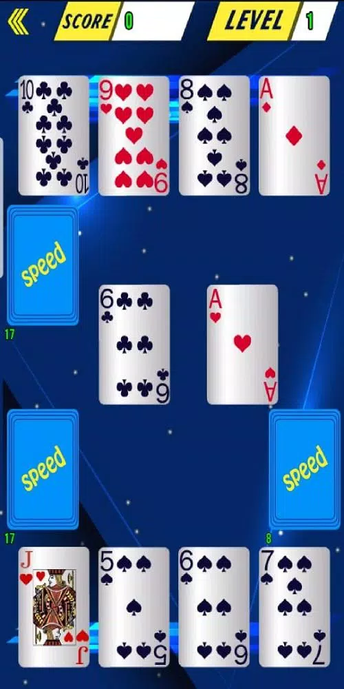 Speed Card Game Tangkapan skrin 3