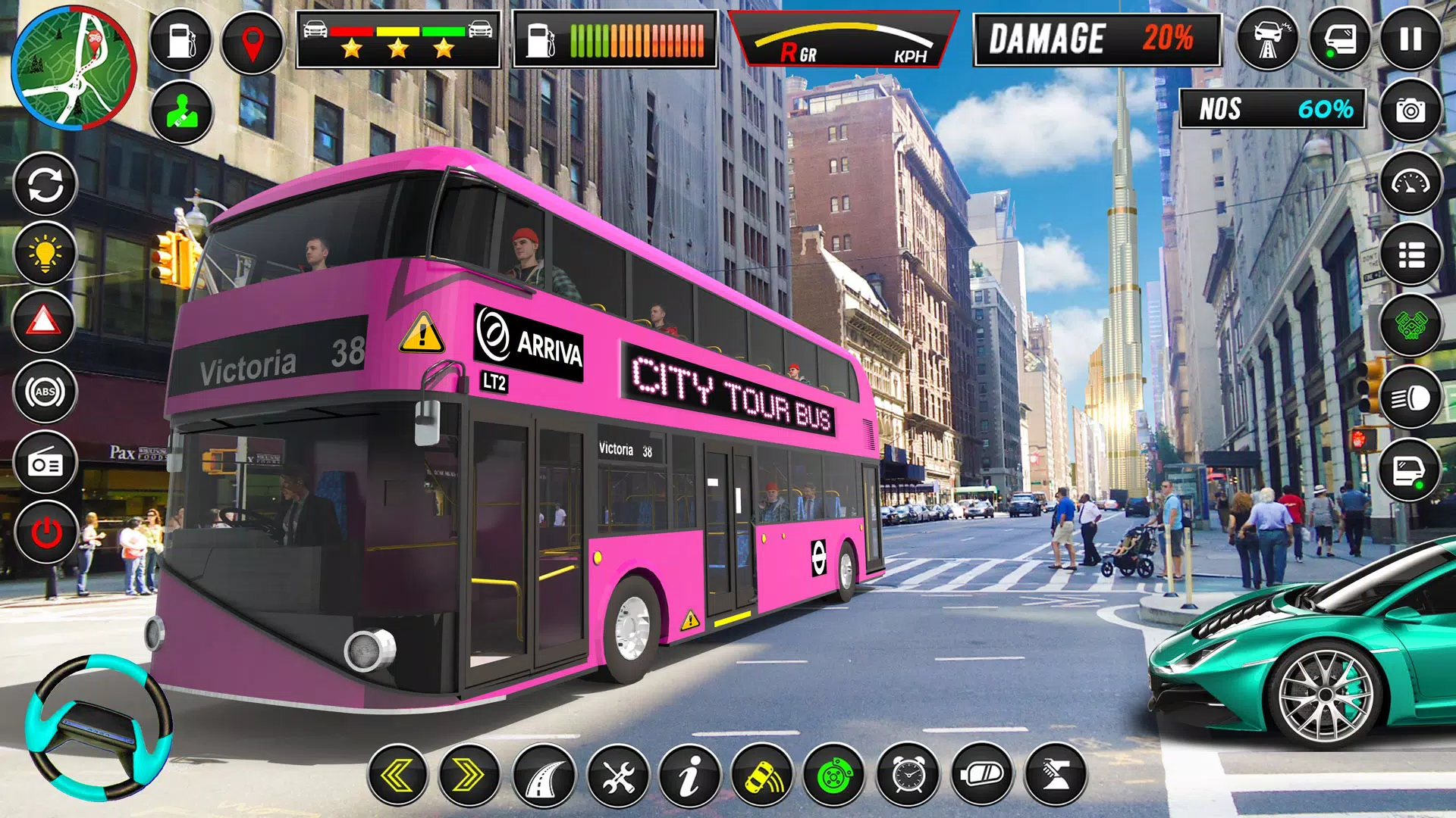 Real Bus Simulator Coach Bus ဖန်သားပြင်ဓာတ်ပုံ 3
