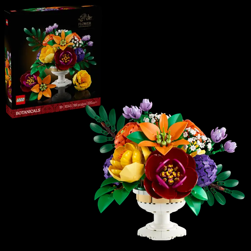 Disposizione floreale Lego