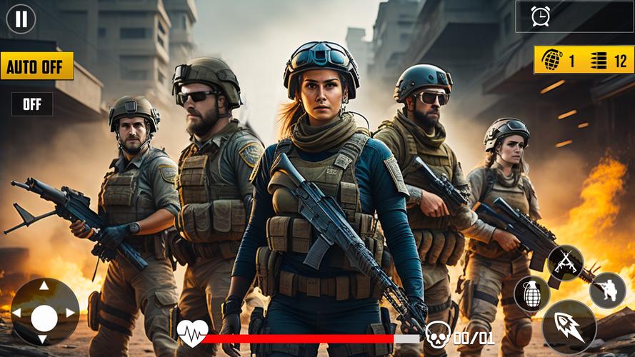 Gun Shooting Games Fps Offline Capture d'écran 2