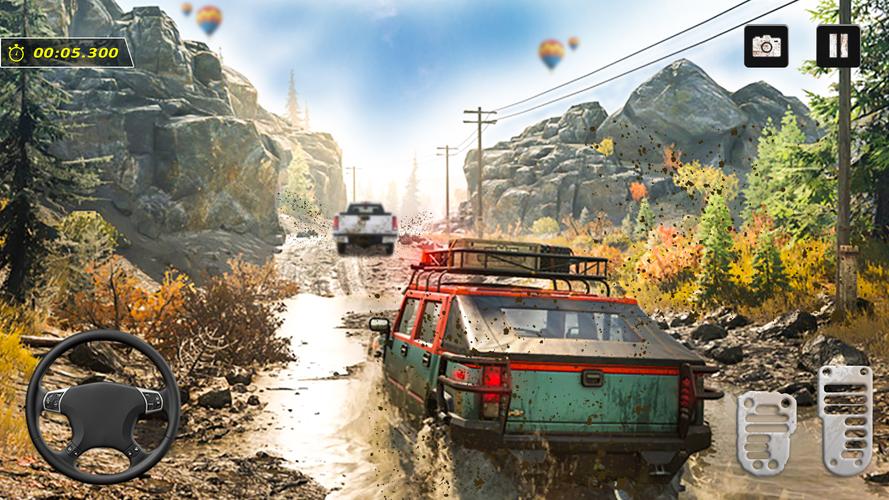 Mud Race Offroad Mudding Games Captura de pantalla 3