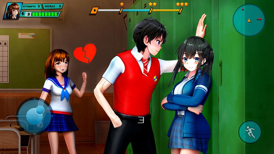 School Love Life: Anime Games Screenshot 4