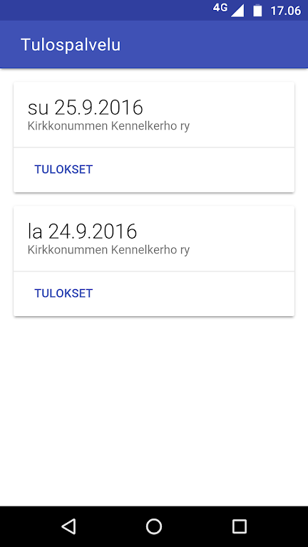 Agilitytulospalvelu Screenshot 1