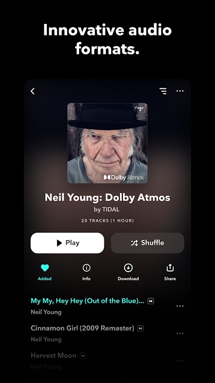 TIDAL Music: HiFi-Sound Screenshot 3