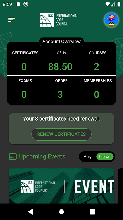 myICC by the Code Council スクリーンショット 3