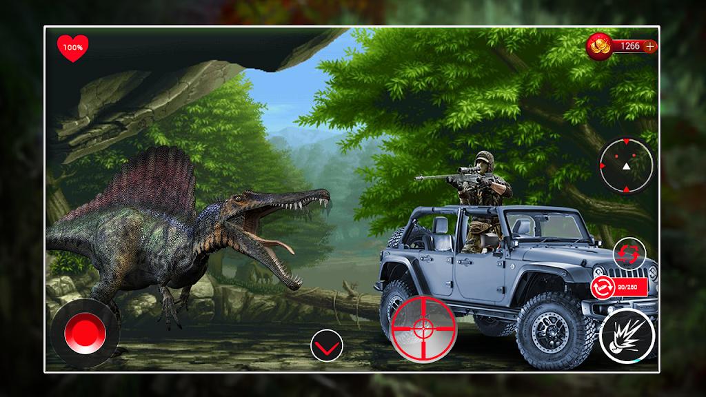 Dinosaur Destruction Super Dino&Deadly Dino Hunter Schermafbeelding 2