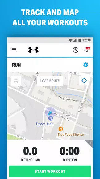 Laufen mit MapMyRun Screenshot 1