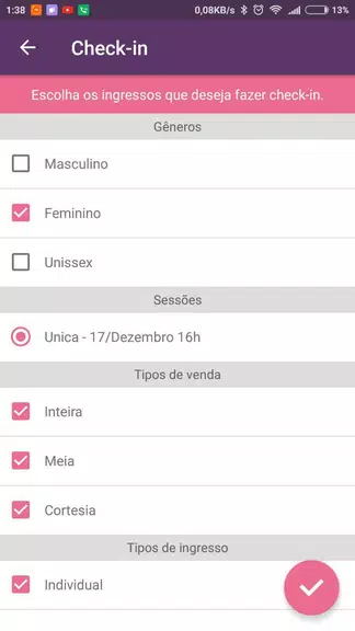 BaladAPP Check-In Screenshot 4