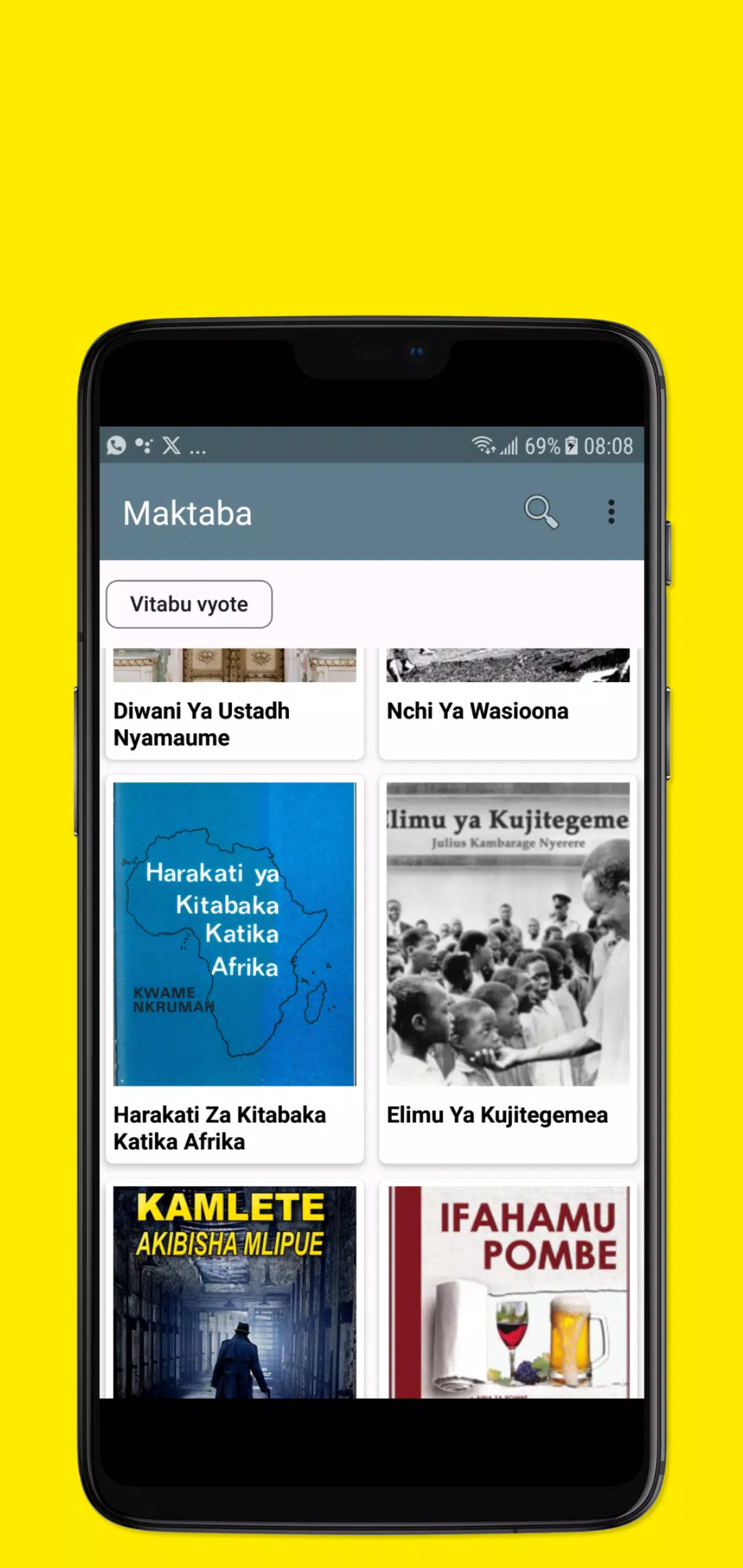 Maktaba Sauti Screenshot 2