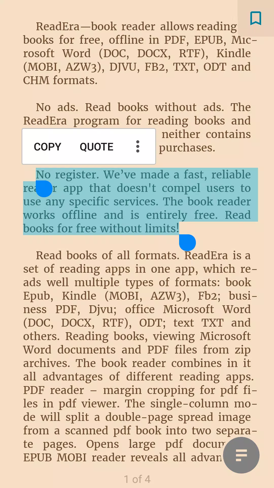 ReadEra – book reader pdf epub 스크린샷 4