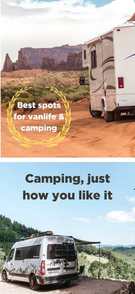 StayFree Vanlife Camping Sites應用截圖第3張