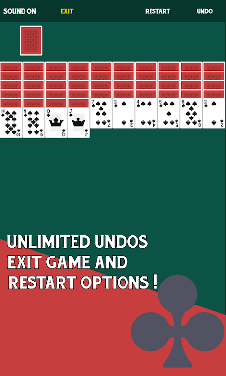 Spider Solitaire Free Card Game應用截圖第2張