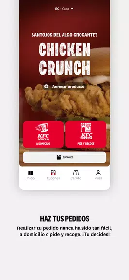 KFC APP - Ec, Co, Cl, Ar y Ve ภาพหน้าจอ 2