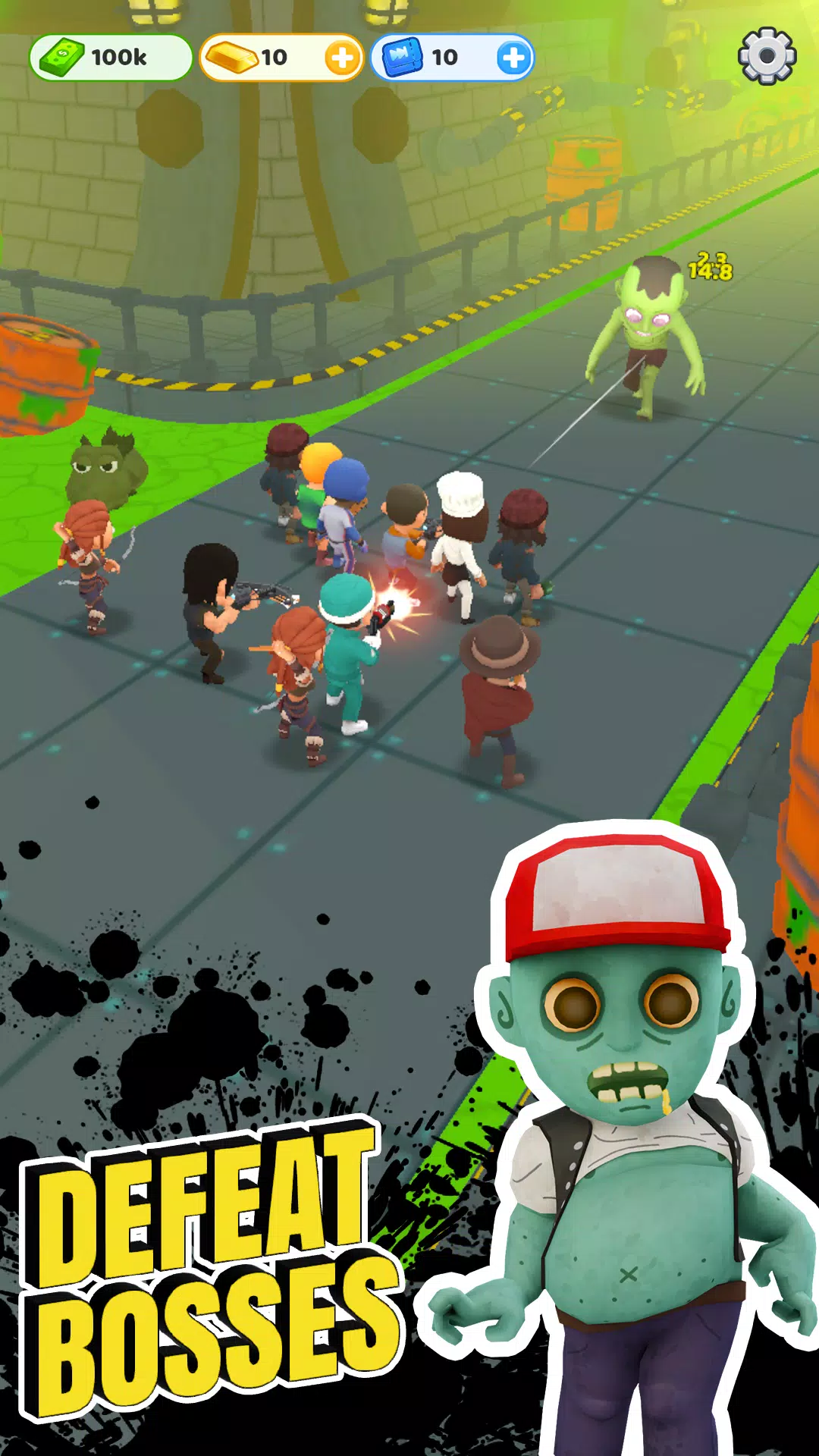 Schermata Survivor Idle Run 4