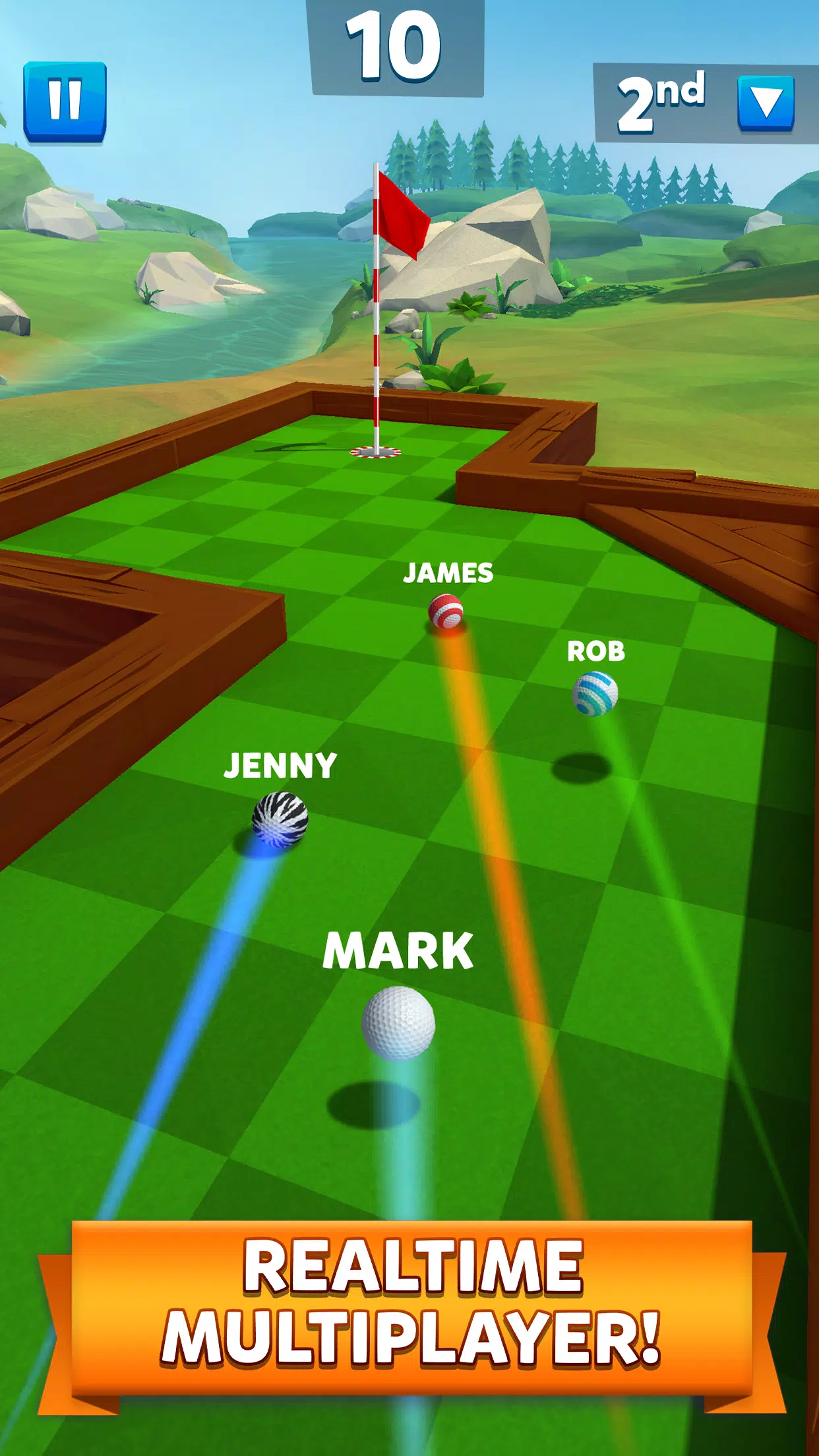 Golf Battle應用截圖第2張