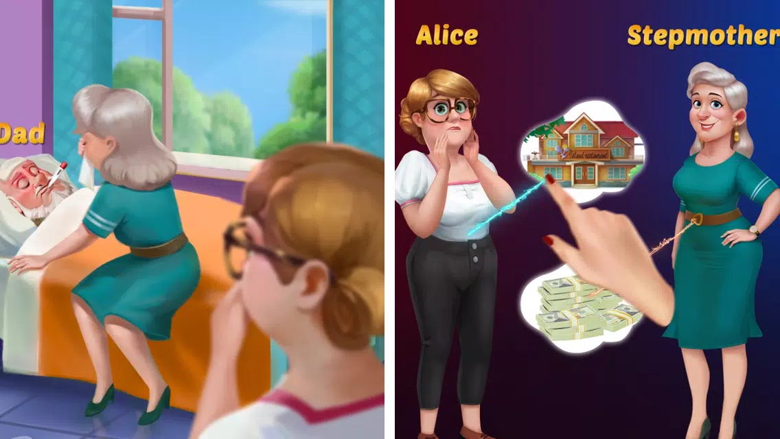 Alice's Restaurant - Word Game Screenshot 1