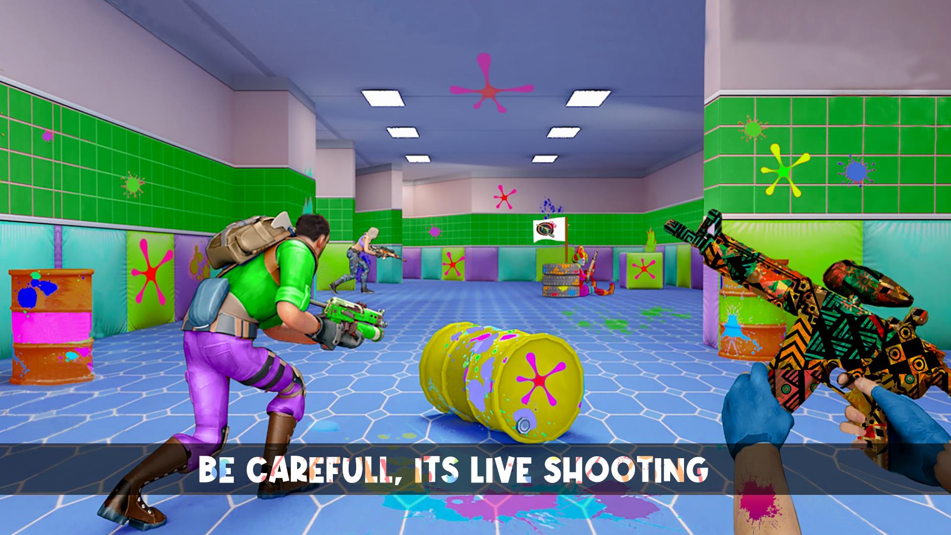 Paintball Shooting Game:3D War應用截圖第1張