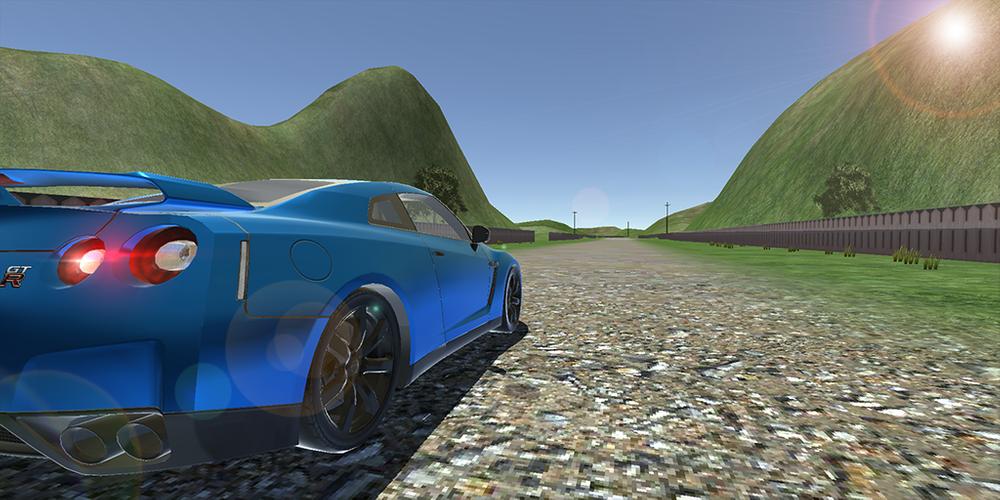 GT-R R35 Drift Simulator Games Скриншот 1