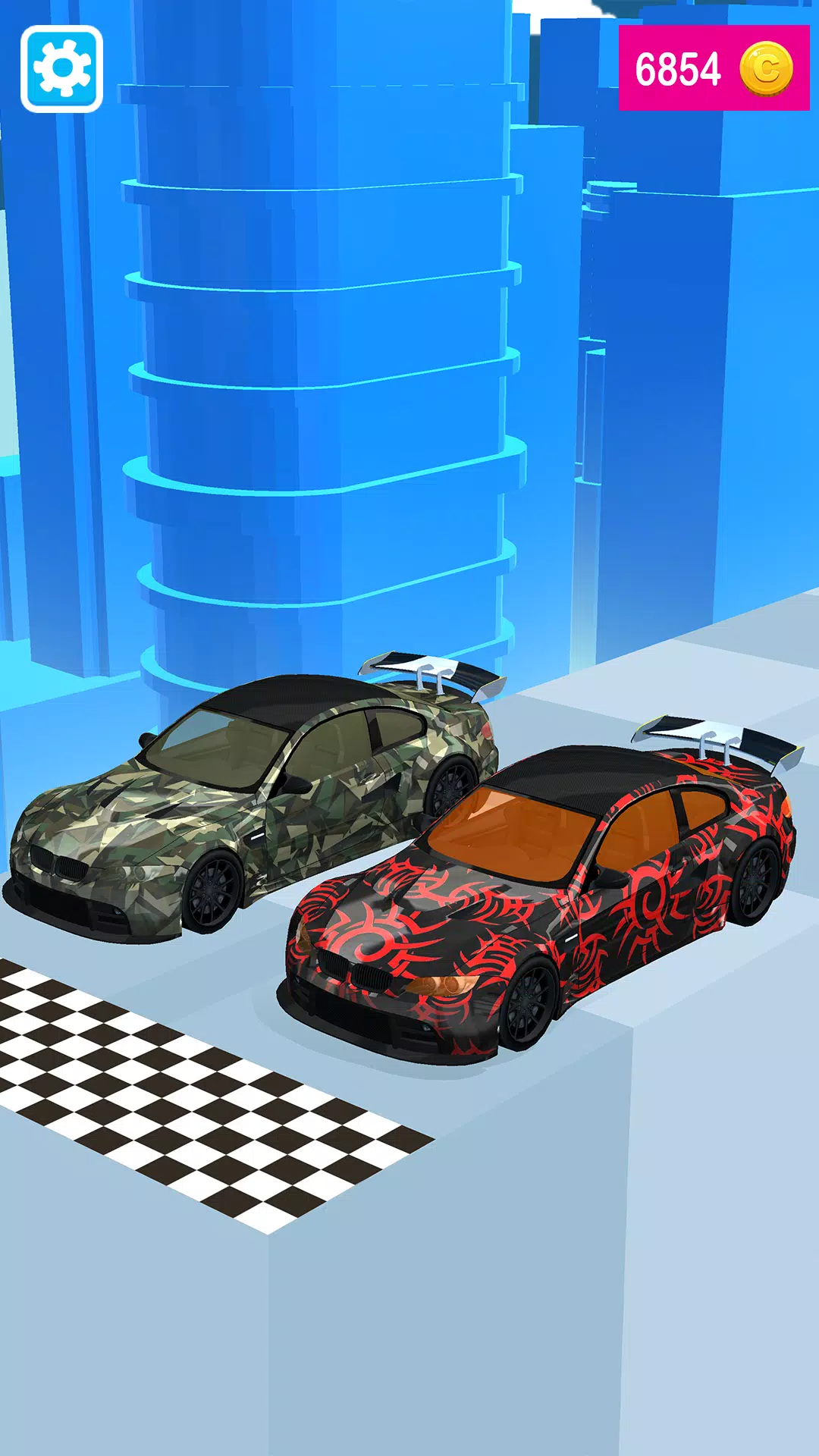 Modified Car Driving: 3DTuning Screenshot 2