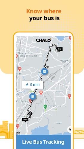 Chalo - Live Bus Tracking App スクリーンショット 2