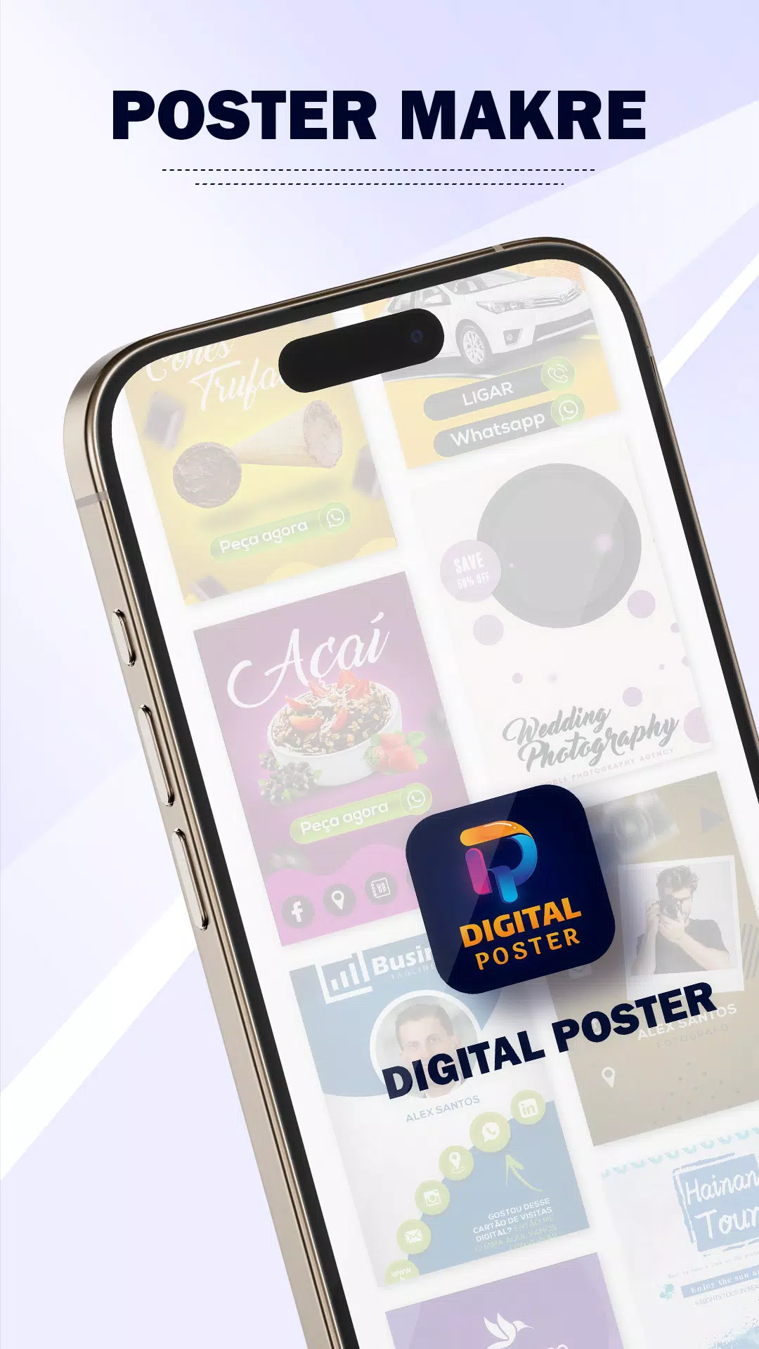 Digital Poster Maker Ekran Görüntüsü 2