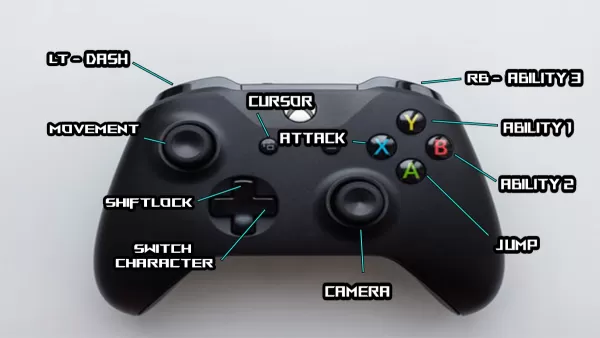 애니메이션 사가 Xbox 컨트롤 가이드