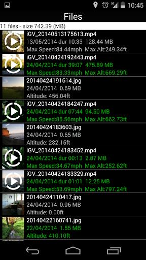 RouteShoot video and GPS app 스크린샷 4