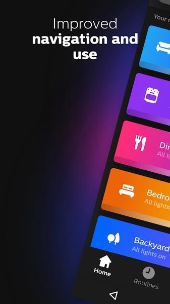 Philips Hue ဖန်သားပြင်ဓာတ်ပုံ 1