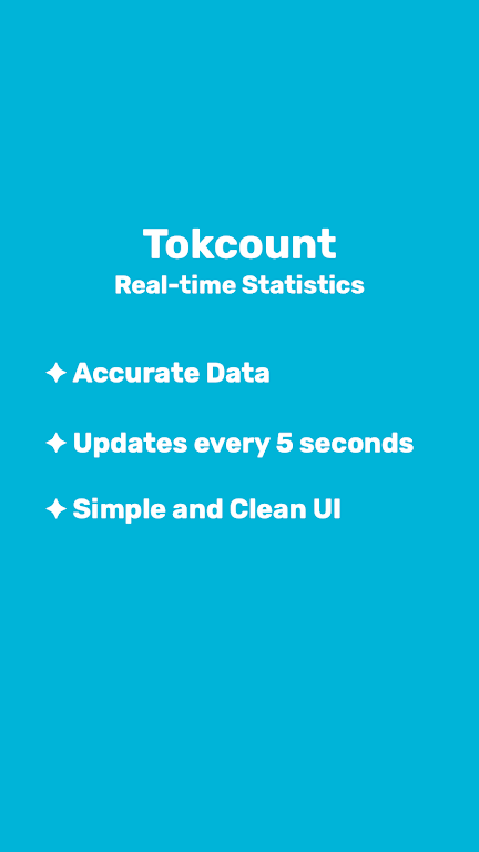TokCount - TikTok Live Counter ဖန်သားပြင်ဓာတ်ပုံ 1