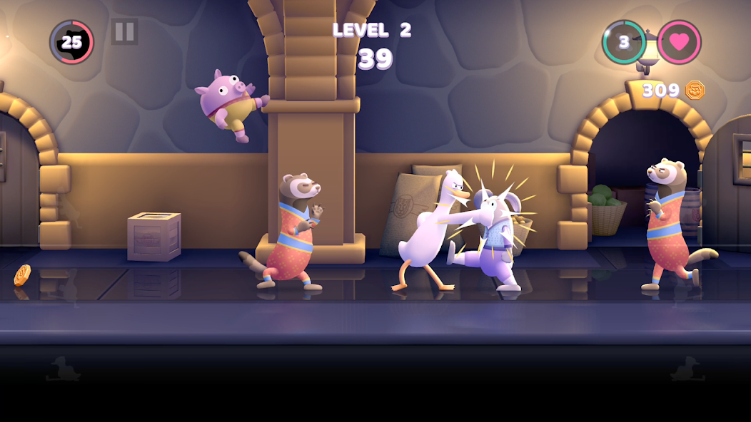 Schermata Punch Kick Duck Mod 2