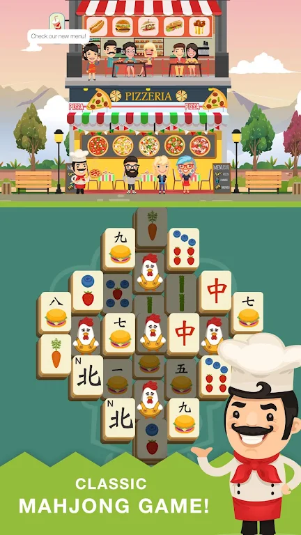 Mahjong Cooking Tower - Match & Build Your Tower ภาพหน้าจอ 1