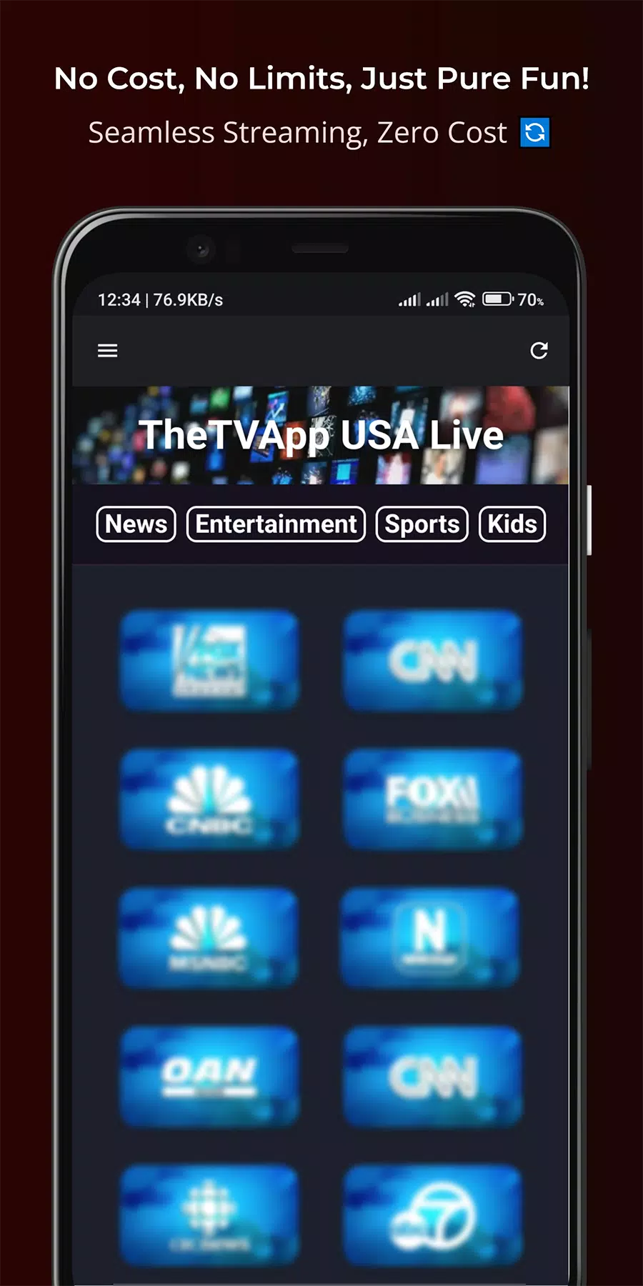 TheTVApp USA Live स्क्रीनशॉट 2