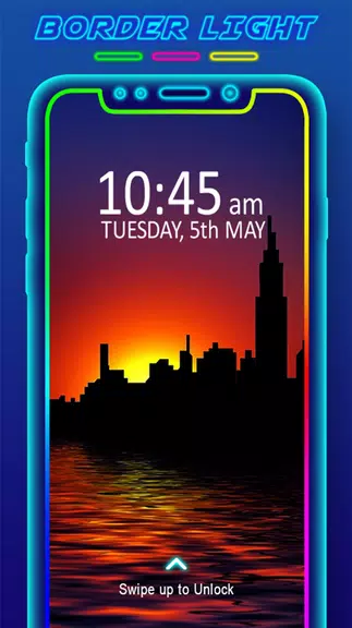 Schermata Border Light - LED Wallpaper 1