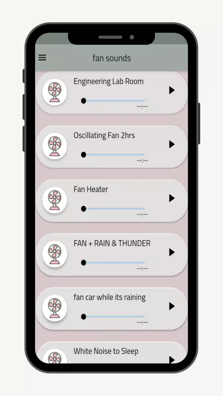 Fan sounds - relaxing sounds স্ক্রিনশট 4