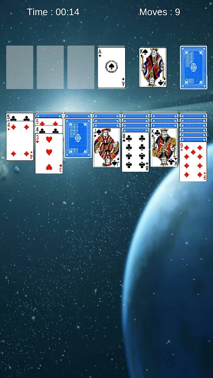 Solitaire Space Capture d'écran 2