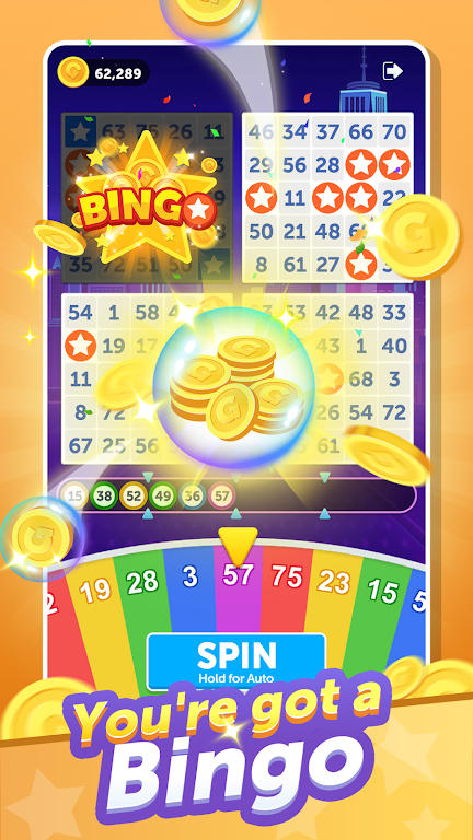 Spinning Bingo Cash Tangkapan skrin 2