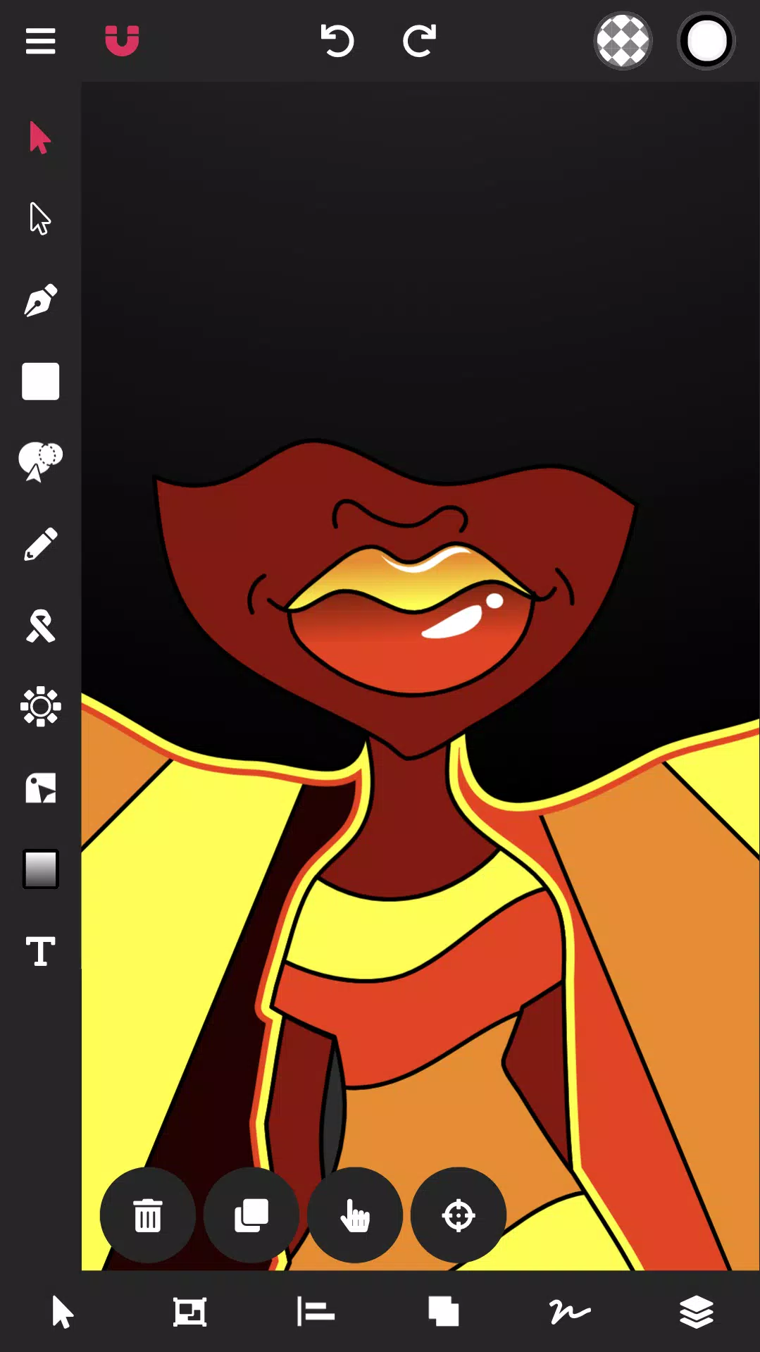 Vector Ink: SVG, Illustrator Schermafbeelding 1