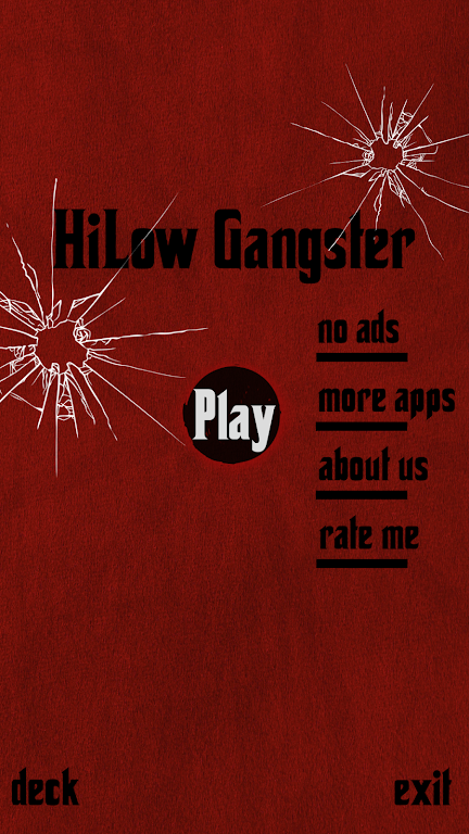 High Low Card Game (Hi-Lo) Captura de pantalla 2