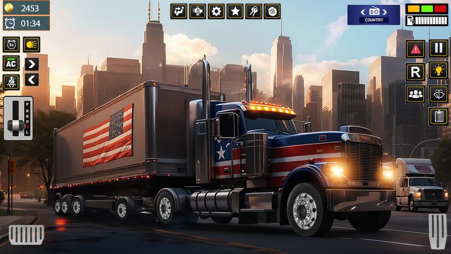 Euro Transporter Truck Games Скриншот 4