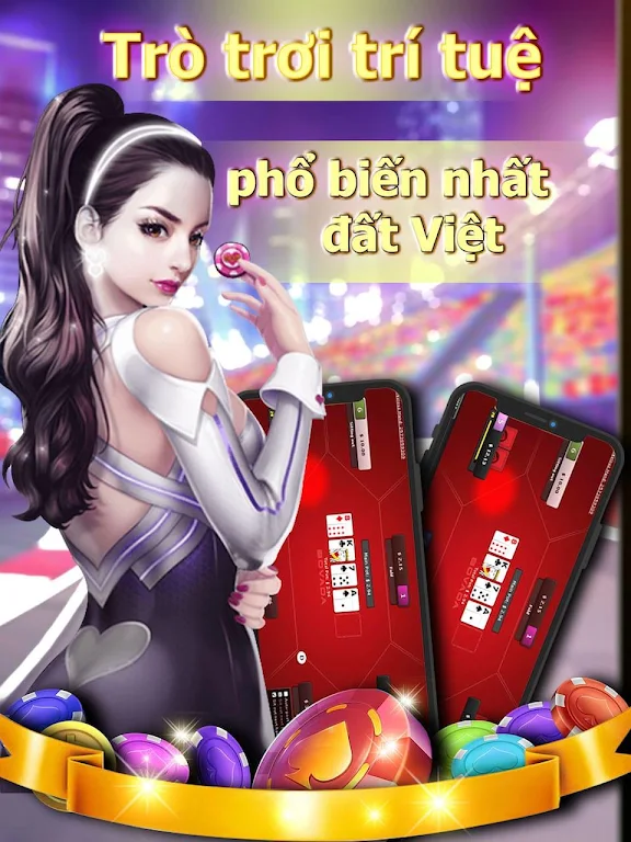 Schermata Tiến Lên: Tien len mien nam, tien len - OFFLINE 2