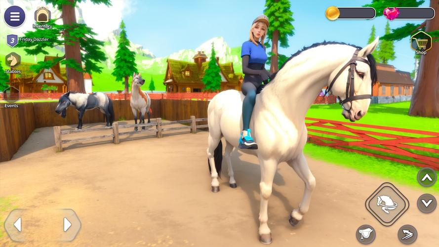 My Fantasy Horse Care Academy Schermafbeelding 2
