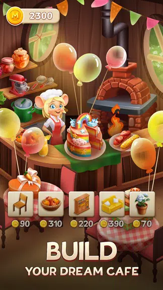Merge Inn - Cafe Merge Game Ekran Görüntüsü 1