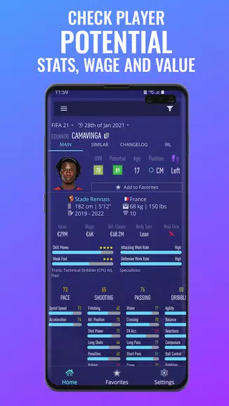 FCM - Career Mode 24 Database ဖန်သားပြင်ဓာတ်ပုံ 1