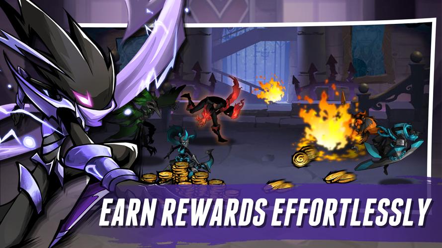 Stickman Master Ⅲ: Idle RPG 스크린샷 4