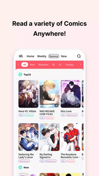 Lalatoon - Manga & Webcomic Capture d'écran 2