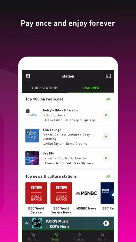 radio.net PRIME ภาพหน้าจอ 2